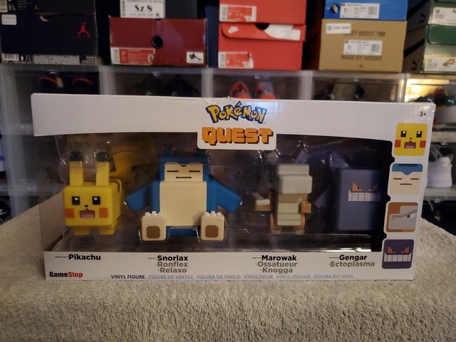 pokemon quest figure 4 pack