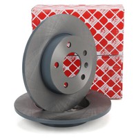 febi Bremsscheiben Ø 264Mm FüR Opel Astra G H Meriva Zafira A B 5-Loch Hinten