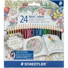 New Colored Pencils Set 24 Colors Pencil Set Staedtler 185C24JB Germany