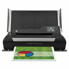 HP OfficeJet 150 Mobile All-In-One Inkjet Printer Brand New No Ink 2 Batteries