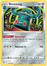 Bronzong 112/189 Uncommon Astral Radiance Pokemon Card - NM