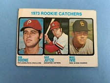 1973 Topps Bob Boone Rookie Baseball Card