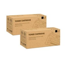 Image of 2 Black Toner Fits For Brother TN2420 TN-2420 MFC-L2710DW MFC-L2730DW HL-L2350DW