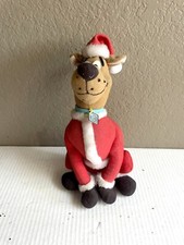 Scooby Doo Santa plush Christmas 10" Hanna-Barbera Toy Factory