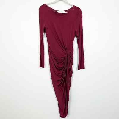 knee length dresses for ladies Elyse Satin Floral Midi Dress main image 0