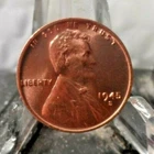UNCIRCULATED 1945S LINCOLN WHEAT PENNY(20521)1