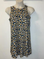 MARKS & SPENCER Collection Jersey Animal Print Above Knee Swing Dress Sizes 6-24