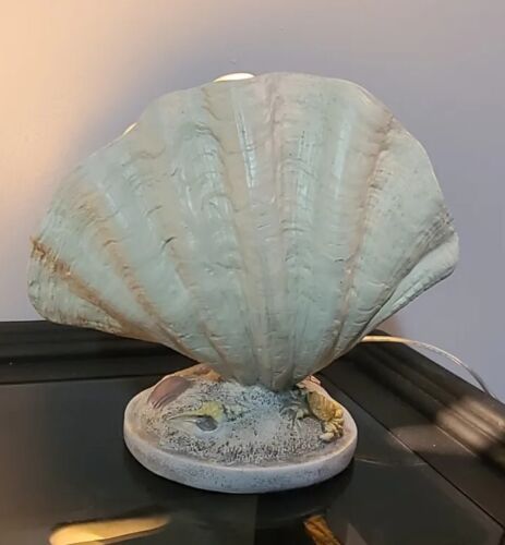 Cape Home Collection Clam Shell Table Lamp. Nautical Decor. Beach Home. Vintage