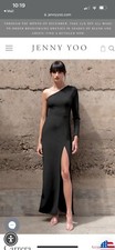 Jenny Yoo Black Carrera dress 6. Only Worn Once! Great For Formal Or Black Tie.