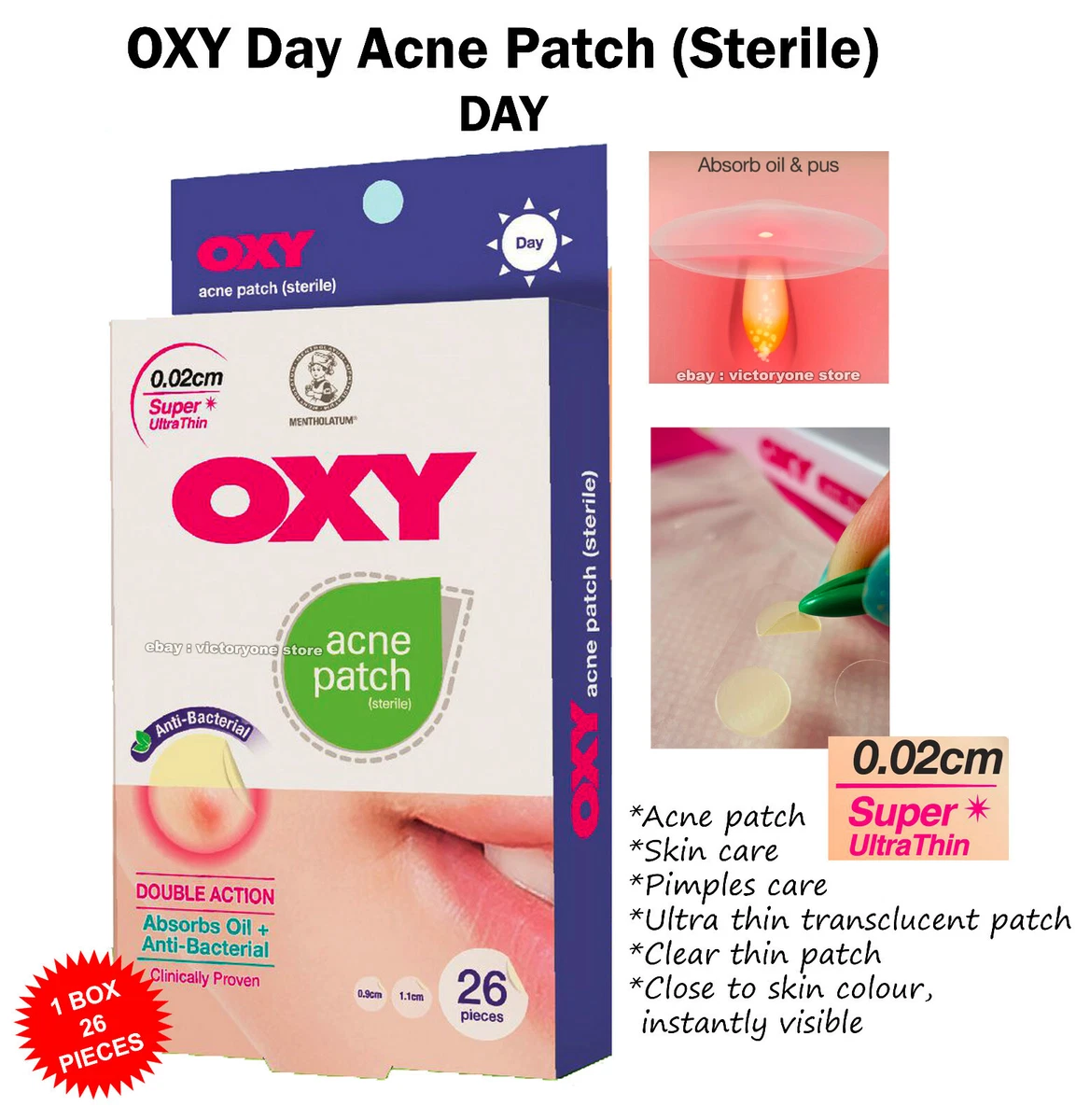 Oxy acne patch deals