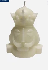 Ivory Nutcracker Pillar Candle-H For Happy-Bed Bath & Beyond
