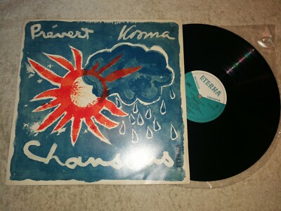 Joseph Kosma , Jacques Prevert - Chansons    Vinyl LP Eterna