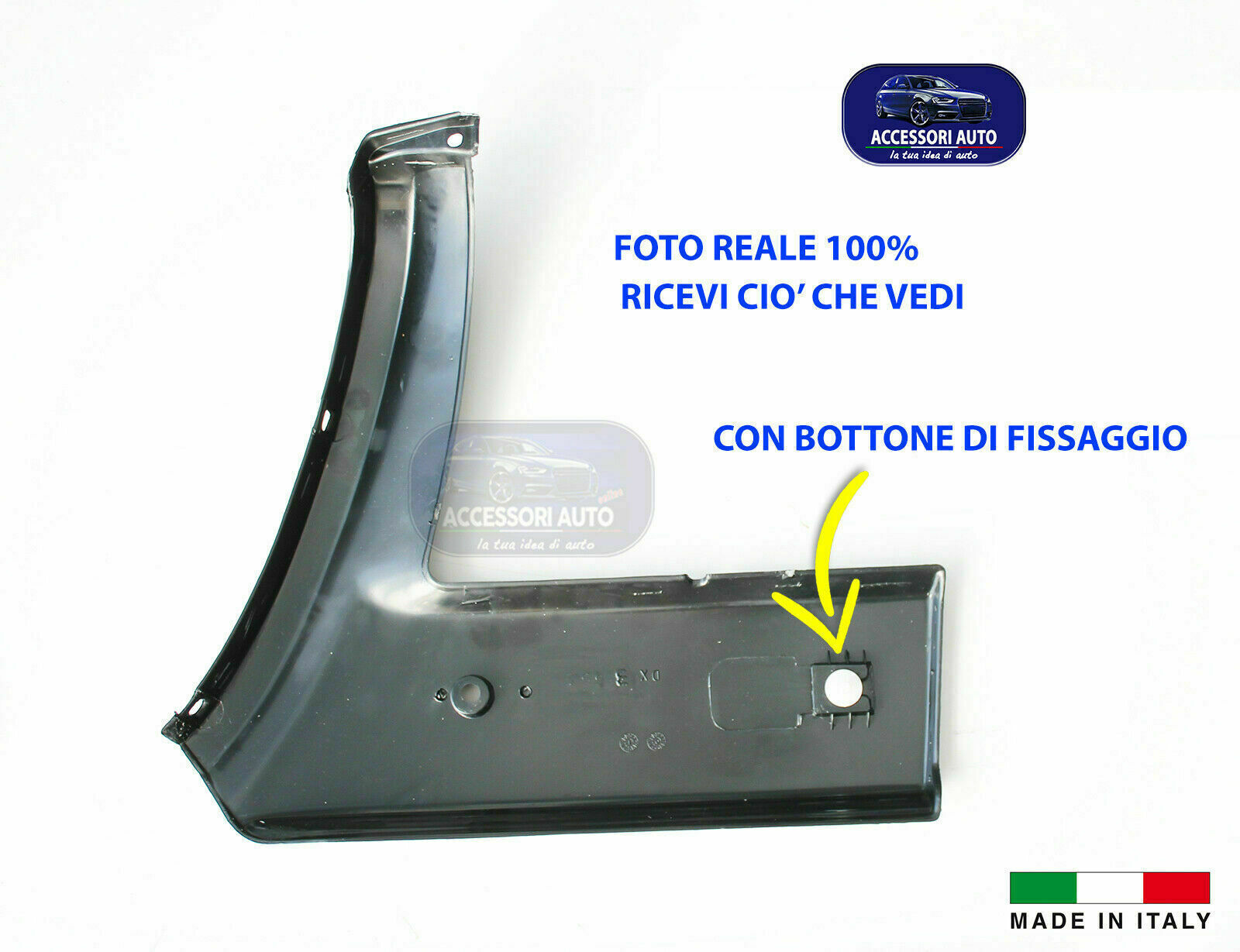 AUTOKIT - Modanature per Panda Young Happy Fascia Modanatura Sinistro Paracolpi Portiera - Miniatura 7