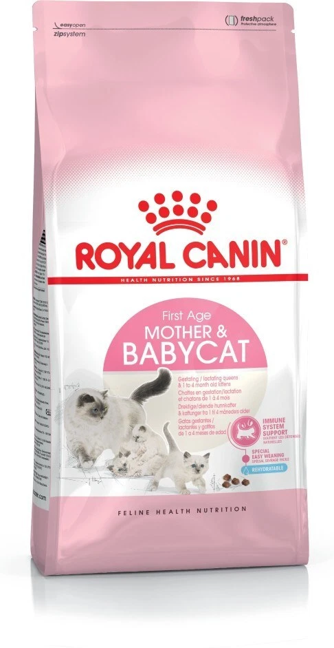 Royal canin mother and on sale baby cat dry food