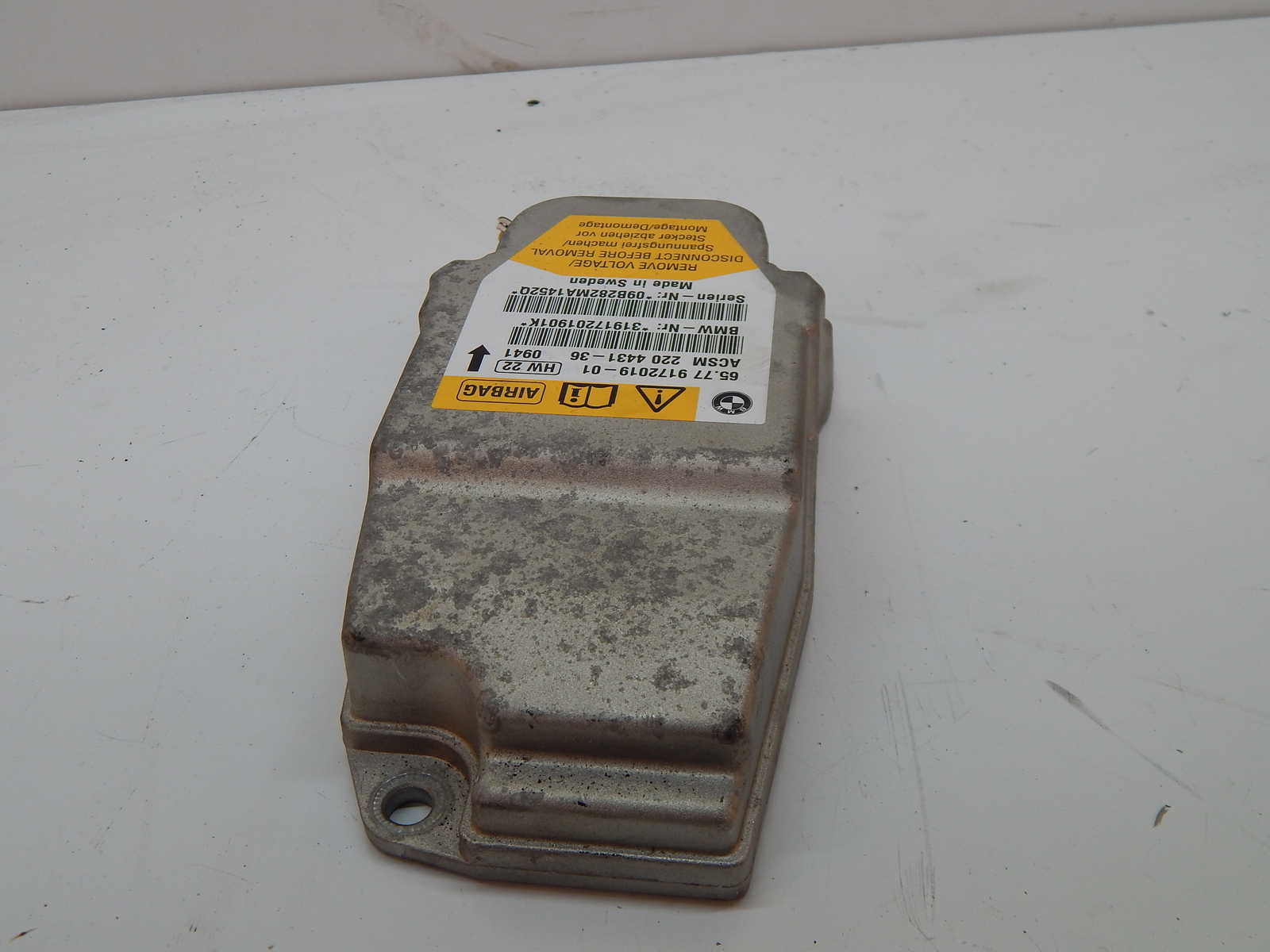 BMW 5 SERIES E60/E61 AIRBAG MODULE 65779172019 for sale online | eBay 