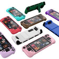 For Steam Deck Game Console PC Protective Case Skin Non-slip Grip Cover Bracket