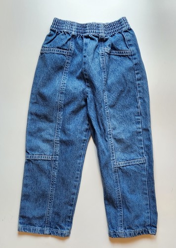 Vintage Jeans 4t Made in USA ~ High Waist Elastic in Excellent Condition - Picture 2 of 3