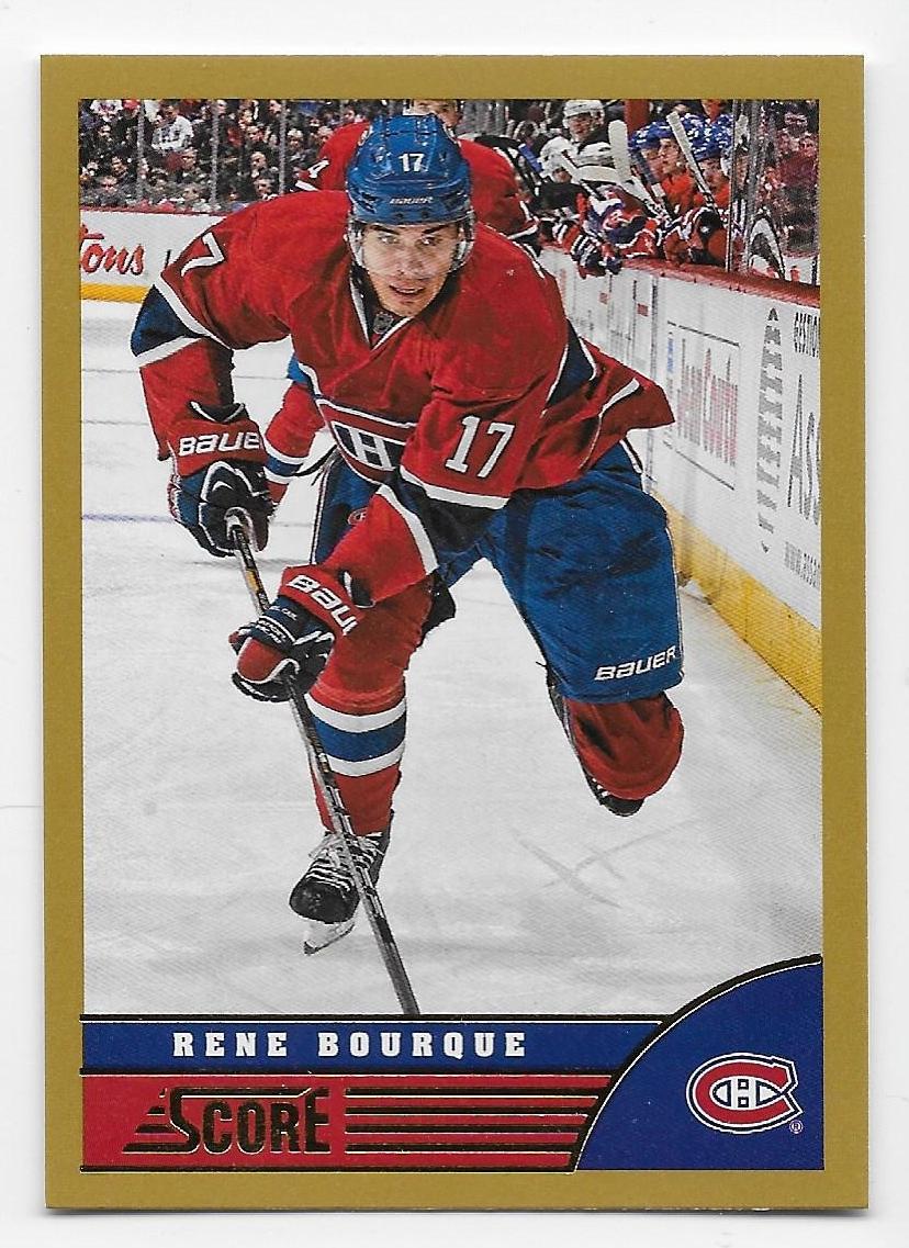 13/14 SCORE GOLD PARALLEL Hockey (#251-500) U-Pick From List