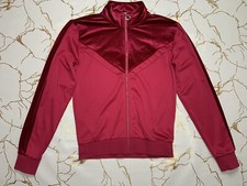 Guess Women Pink Red Full Zip Sweatshirt Long sleeves Size Small Medium
