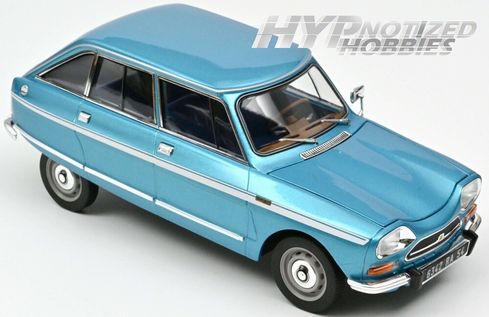 NOREV 1:18 1974 CITROEN AMI SUPER DIE-CAST DELTA BLUE