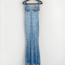 Women’s Sleeveless Floral Maxi Dress Size M