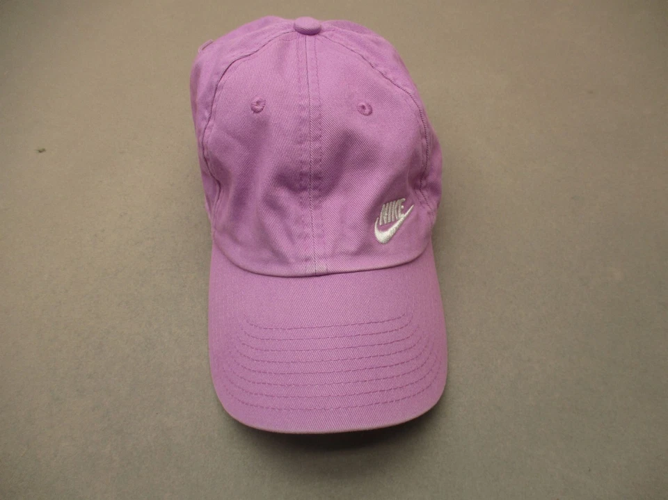 NIKE One Size Womens Purple Cotton Blend Adjustable Athletic Baseball Cap 2A - Image 2 of 4