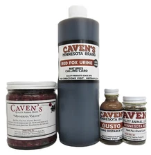 Cavens Minnesota Brand Professional Fox Trapping Bait And Lure Kit K-10