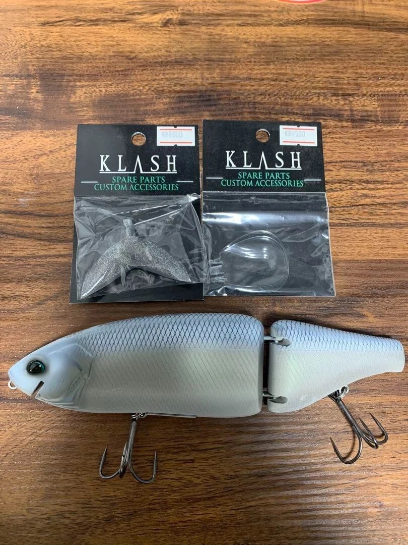DRT KLASH9 Smoking Ghost Color Low Floating Fishing Lure USED