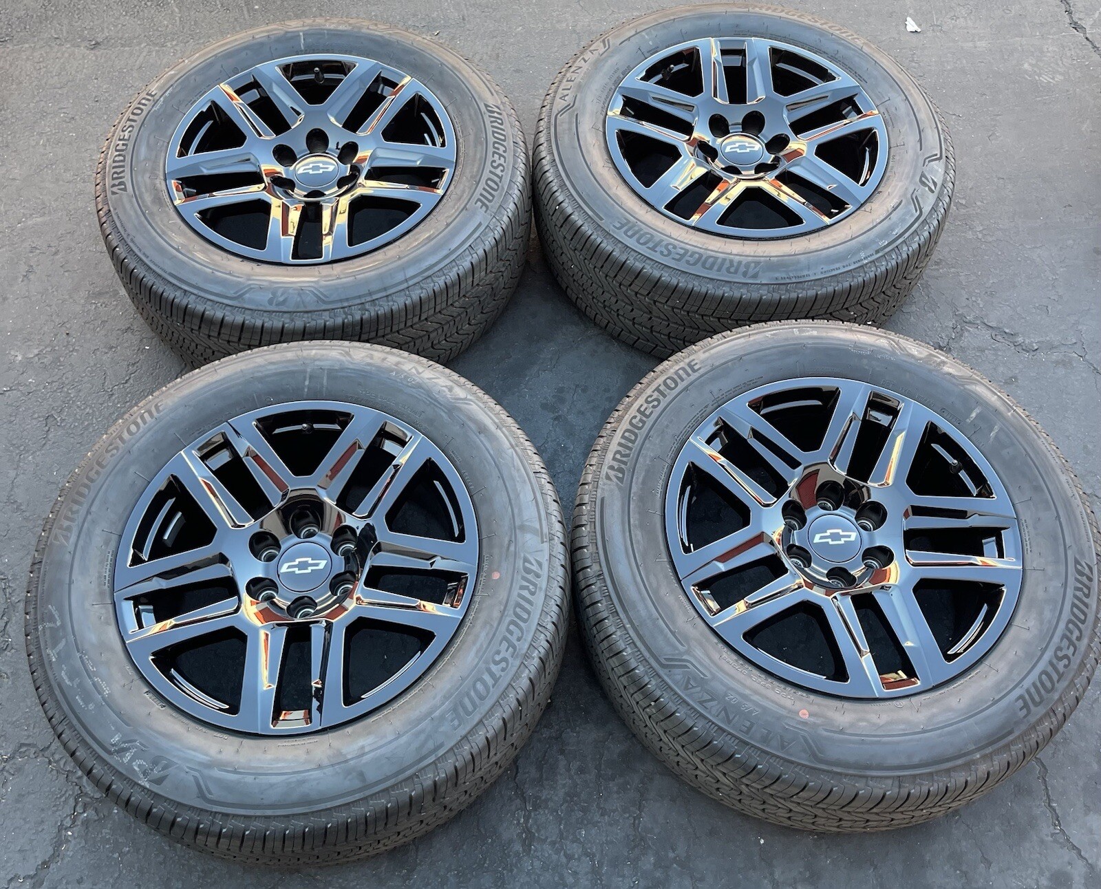 2024 Chevy Silverado Trail Boss Wheels And Tires With Lug Nuts And TPMS