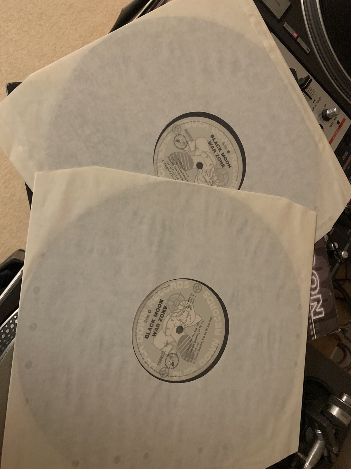 BLACK MOON WAR ZONE VINYL 2xLP 1999 BUCKSHOT BUSTA RHYMES QTIP MOP eBay