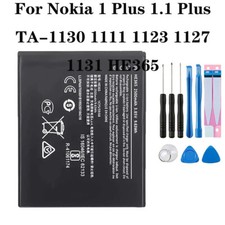 Replacement Battery For Nokia 1 Plus 1.1 Plus TA-1130 1111 1123 1127 1131 HE365