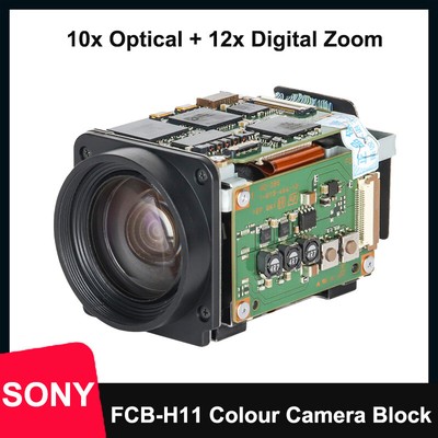 SONY FCB-H11 12x Digital Zoom 10x Optical Zoom Box Camera Module 1/3-type CMOS