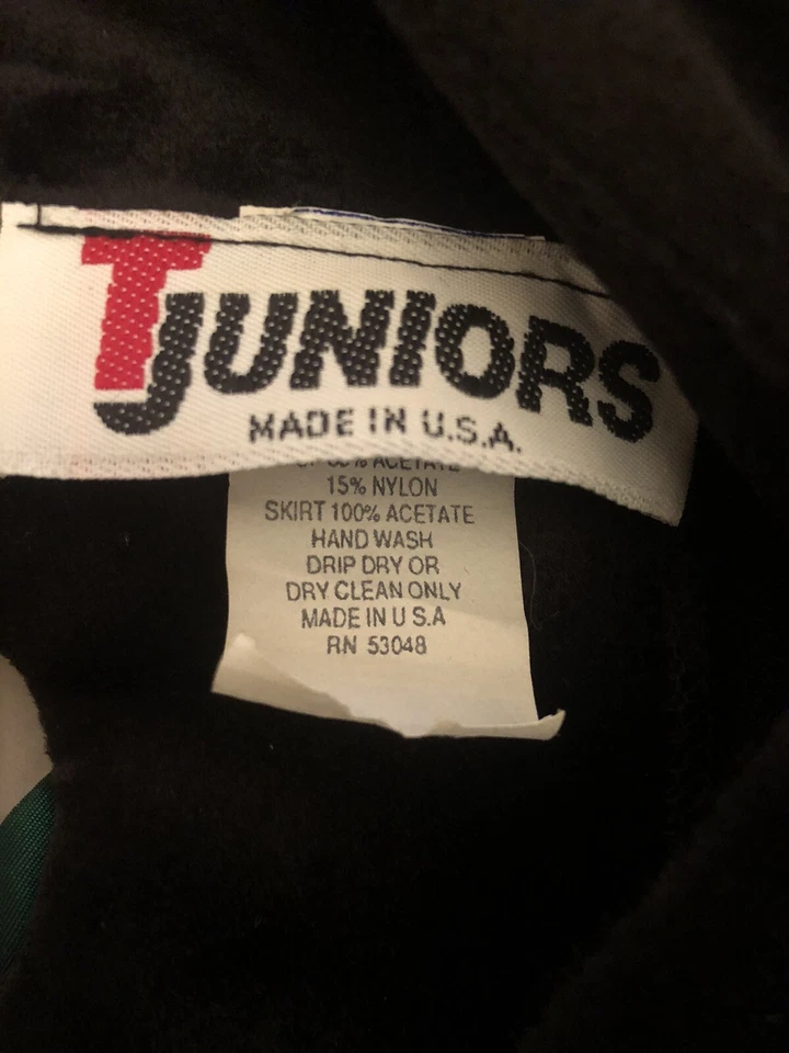 Vestido de formatura vintage da Juniors 5/6 - Imagem 3 de 3