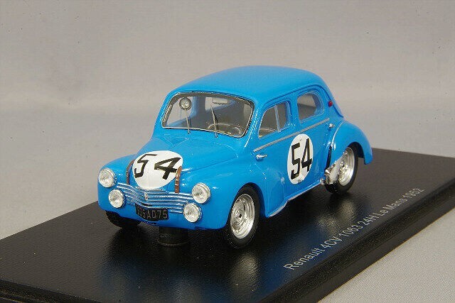 Renault 4CV 1063 Spark S5224 au 1/43, voiture de collection en résine haute précision