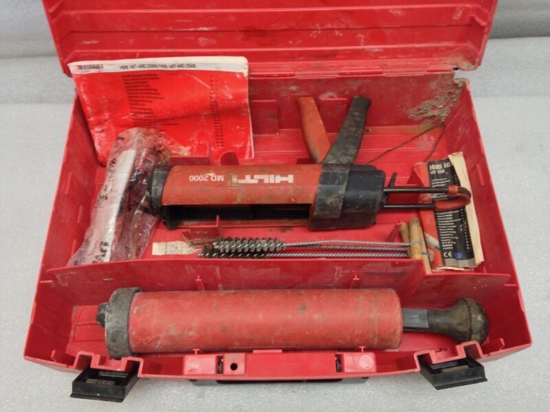 Hilti MD 2000 Adhesive Dispenser Epoxy Industrial Caulking Gun