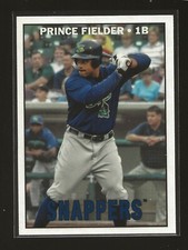 2023 Topps Pro Debut Prince Fielder MiLB Legends Insert Snappers Brewers #MILB-4