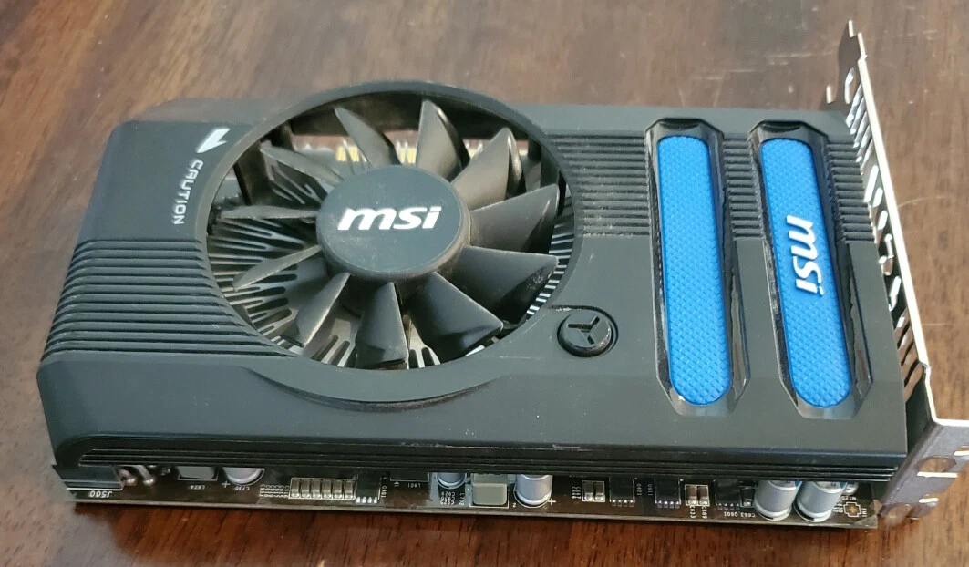 MSI ATI Radeon HD 7770 R7770 PMD1GD5 1GB GDDR5 used good