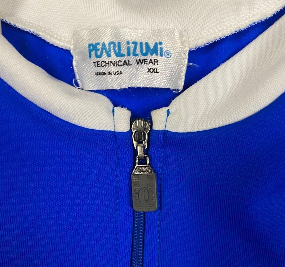 Pearl Izumi Technical Wear Mens Blue Short Sleeve 1/4 Zip Cycling