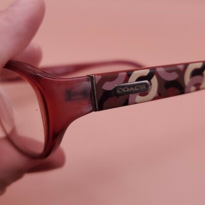 COACH BAILA 2034 Full Rim Eyeglasses Frames 48-15-135 Pink  display picture 1
