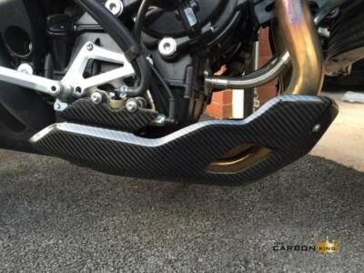 MV AGUSTA BRUTALE 800 DRAGSTER 2012-15 CARBON FIBRE BELLY PANS PAIR TWILL GLOSS