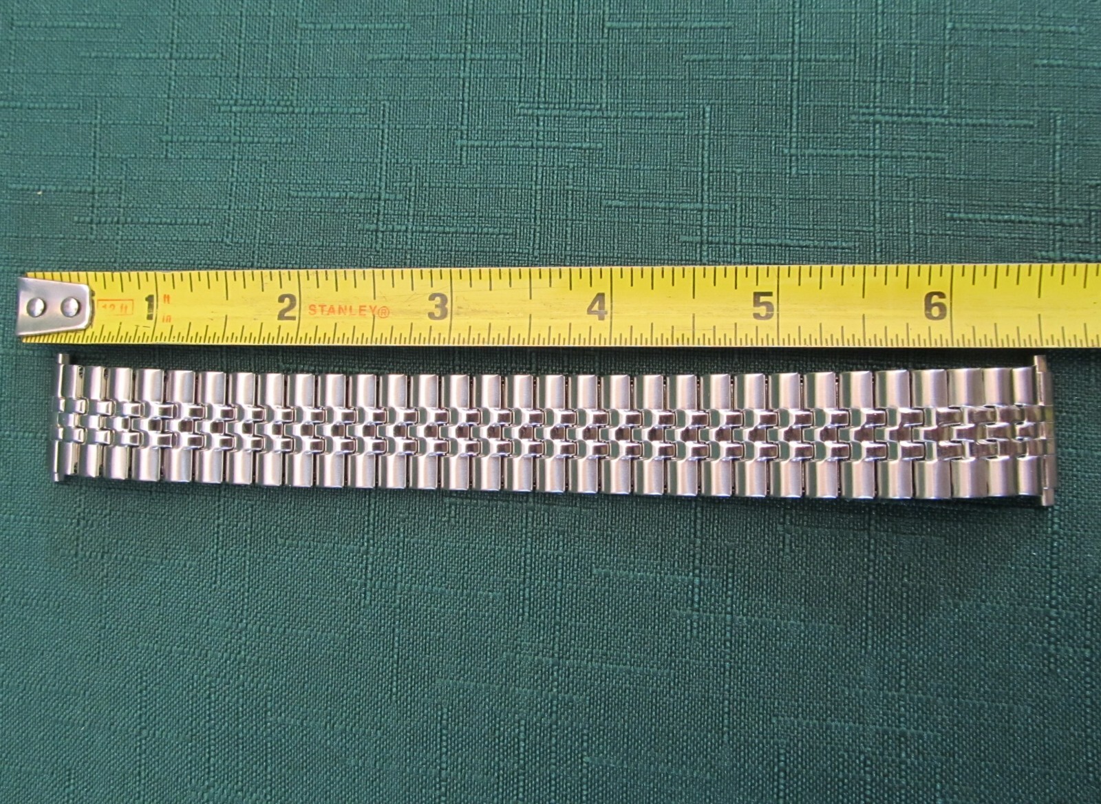 New Speidel EuroFlex Expansion Wrist Watch Band Silver Tone Made in USA