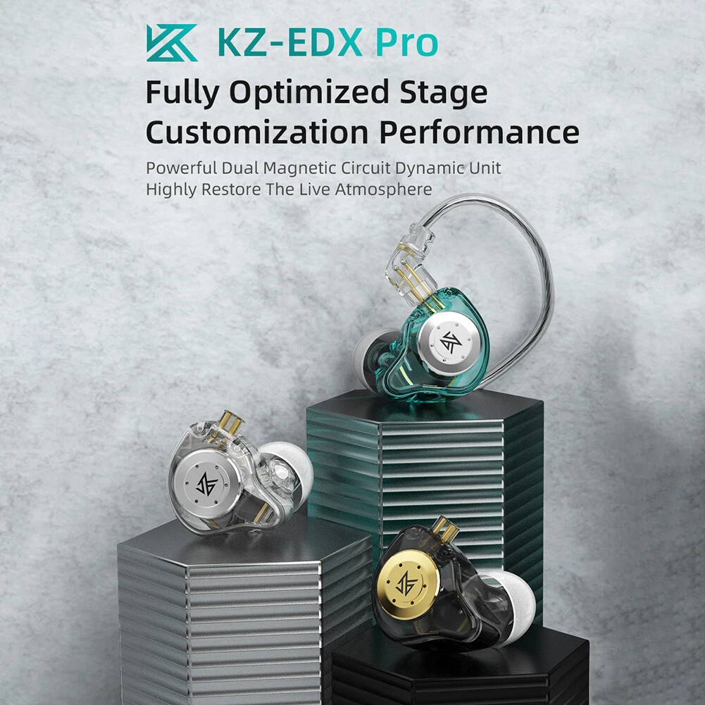 KZ EDX PRO in-Ears Earphones Headphones with  