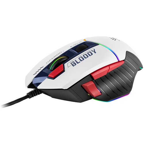 Gaming Maus USB Sport Limette Lebensdauer 50 Millionen Klicks Scrollrad Navy - Bild 5 von 7