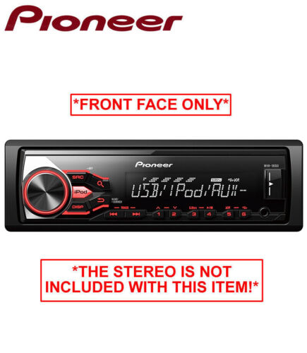 Pioneer MVH-180UI stereo face, MP3 USB AUX radio FRONT face ONLY - Picture 1 of 1