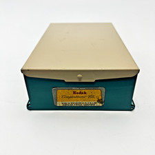 Vintage Kodak Kodaslide Compartment File Slide Holder Metal Storage Tip Out