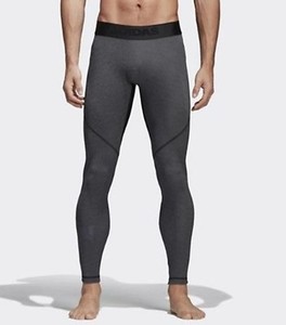 Adidas Men Alphaskin Long Tights Pant Training Gray GYM Yoga Tight Pant  CD7216 | eBay