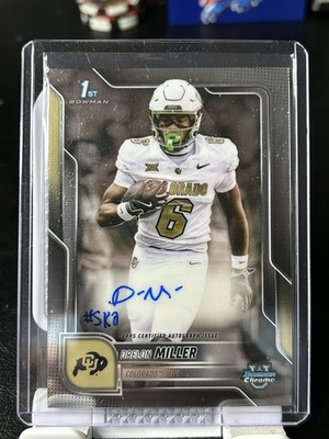 2025 Bowman U Chrome - Chrome Prospect Autographs Variation Drelon Miller...