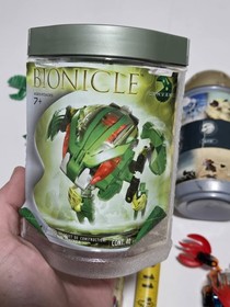 Vtg Lego Bionicles Lot of 3: Lehvak, Tahnok, Pohatu With Canisters NO Manuals 