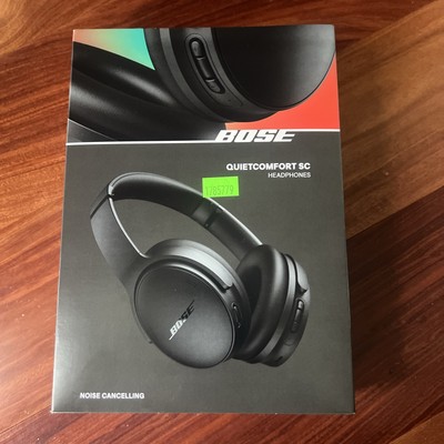 Bose QuietComfort SC Noise Canceling Headphones - Black   **NEW and SEALED**