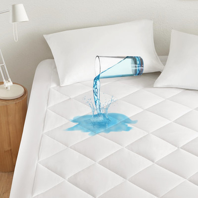Sleep Philosophy Waterproof Mattress Protector King Size Mattress Pad 3M